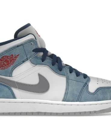 Nike Air Jordan 1 Mid French Blue Shoes