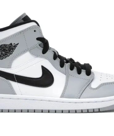 Nike Air Jordan 1 Mid Light Smoke Grey Shoes