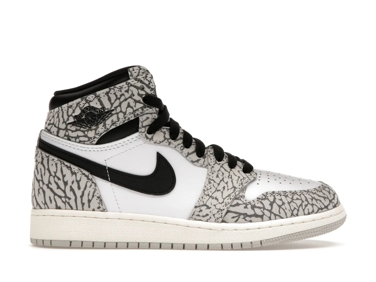 Nike Air Jordan 1 Retro High OG White Cement Shoes