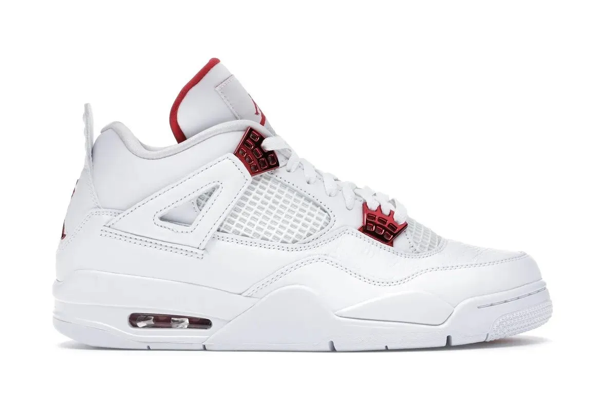 Nike Air Jordan 4 Retro Metallic Red Shoes