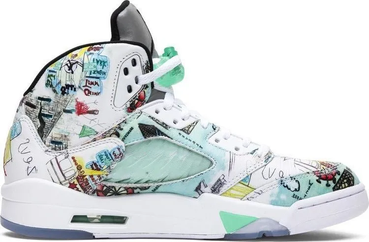 Nike Air Jordan Retro 5 Wings Glow in Dark Shoes