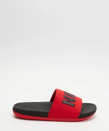 Nike Offcourt Premium Red Black Flip Flop  Slides