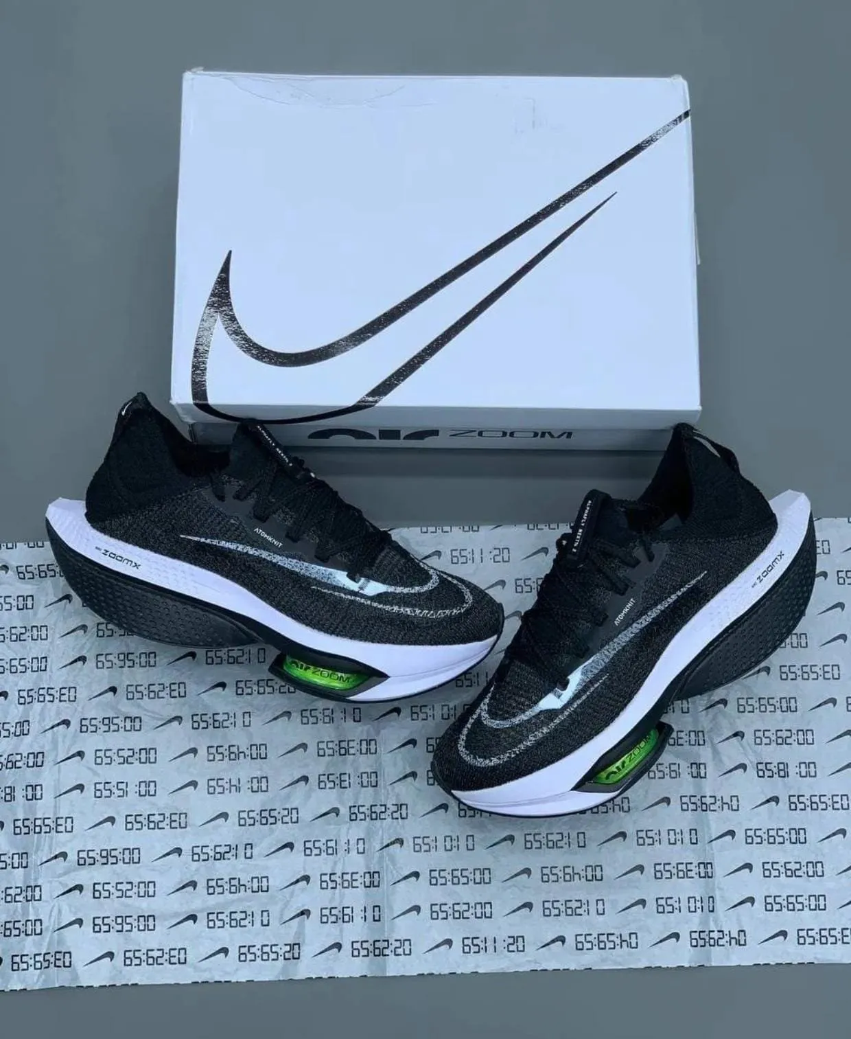 Nike Zoom X Alphafly Next 2 Black Prototype Shoes