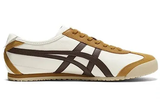 Onitsuka Tiger Sneakers Mexico 66 Cream Licorice Brown – Shoes (Cream Licorice Brown)