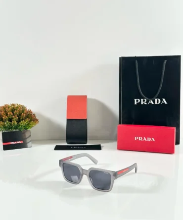 Prada 8720 Grey Black Sunglasses