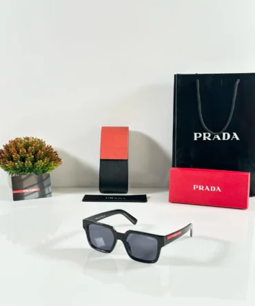 Prada 8720 Shine Black Sunglasses