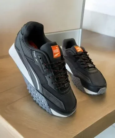 Puma Blacktop Rider Warm Black (Stealth) Shoes