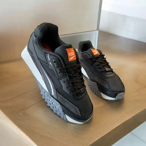 Puma Blacktop Rider Warm Black (Stealth) Shoes