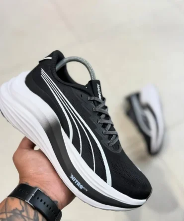 Puma Deviate Magmax Nitro Black White (Endurance) Shoes