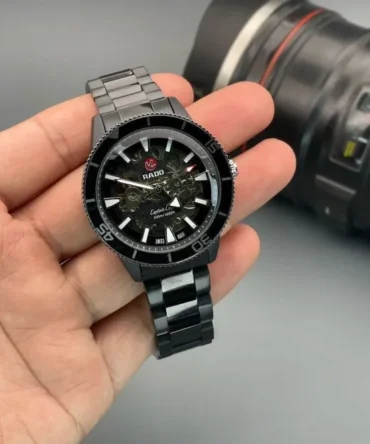 Rado Captain Cook Automatic Black Silver (Monochrome) Watch