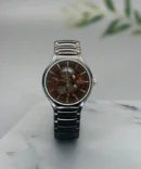 Rado True Round 40 Black And Brown Watch