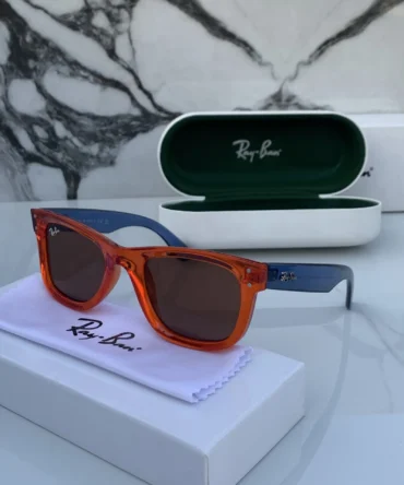 Ray-Ban 0502 Orange Sunglasses