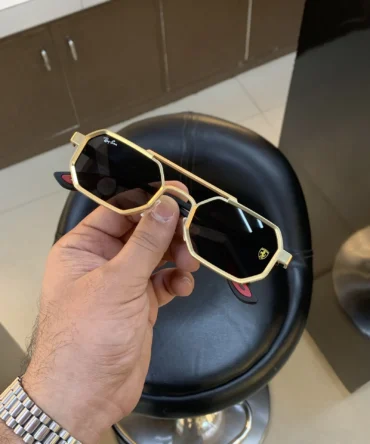 Ray-Ban 05 Gold Black Sunglasses