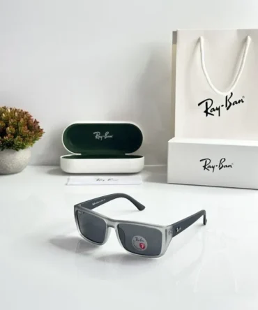 Rayban 1541 Grey Black Sunglasses