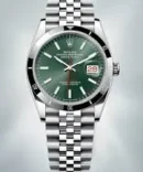 Rolex Date Just Black Dial Watch