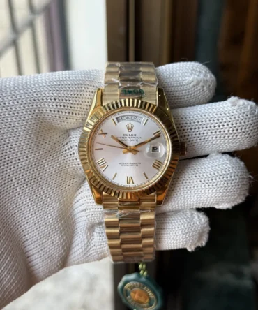 Rolex Day Date Gold White YZ Quality Watch