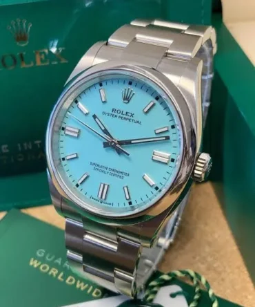Rolex Oyster Perpetual 41 Tiffany Watch