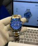 Rolex Oyster Perpetual Submarine Gold Blue Watch