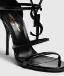 Saint Laurent YSL Cassandre Heels All Black