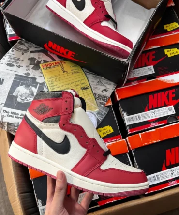 Semi UA Air Jordan 1 High Chicago Lost & Found High Quality Shoes