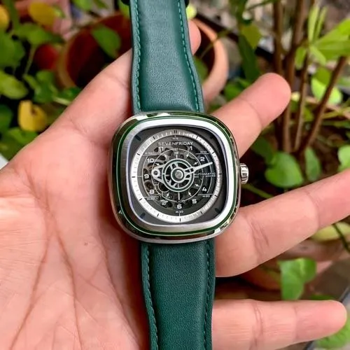 Sevenfriday T Series Green T1-06 Premium Automatic Comes With Extra Strap
