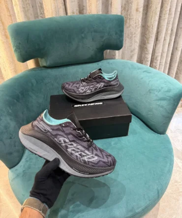 Skechers Go Run Speed Master Black Shoes