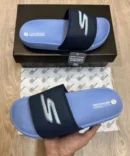 Skechers Hyper Burst S Logo Slide Blue
