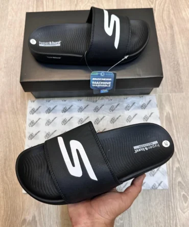 Skechers Hyper Burst Slide Sandal Black