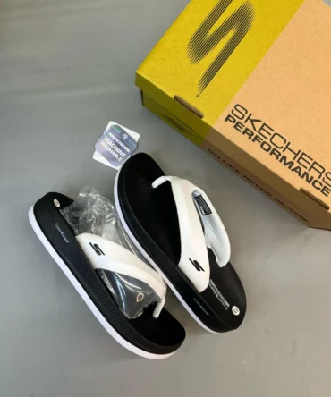 Skechers Hyper Burst Slippers White