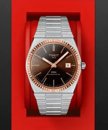 Tissot PRX Brown Heavy Chain OG Quality Classic Watch