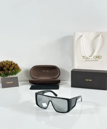 Tom Ford 0710 Black Silver Mercury Sunglasses