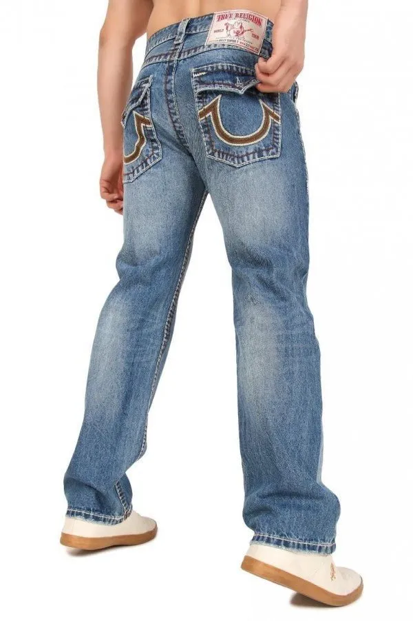 True Religion Sky Blue Imported Premium Boot Cut Denim Apparel