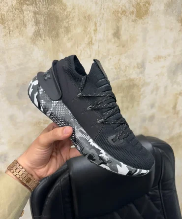 Under Armour HOVR Phantom Black Military Shoes