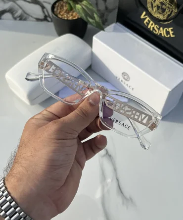 Versace 2625 Transparent Frame Sunglasses