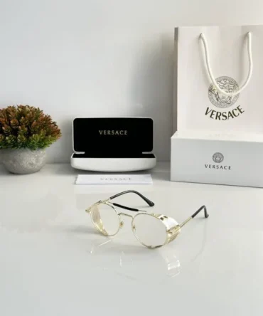 Versace 6247 Gold Frame Sunglasses