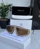 Versace 8037 Gold Brown Sunglasses