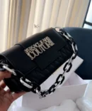 Versace Jeans Couture Baguette Bag With OG Box & Sling Belt