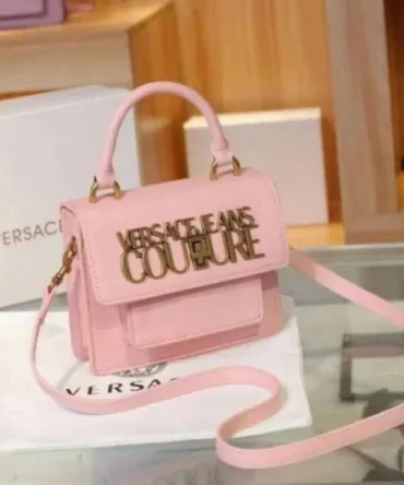 Versace Jeans Couture Top Handle Bag With OG Ribbon Box & Dust Bag (Classic)