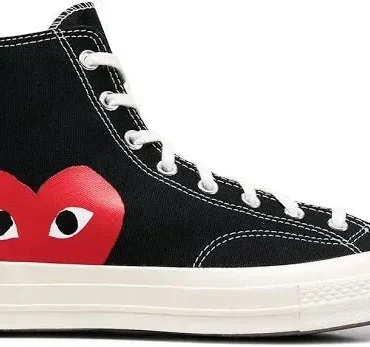 WMNS Comme Des Gar?ns Play x Converse Chuck Taylor Shoes