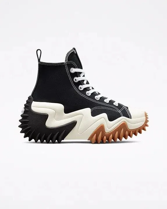 WMNS Converse Run Star Motion Hi Black/White Shoes