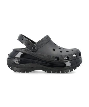 WMNS Crocs Black Chunky Crocs Clog ? Comfort & Style