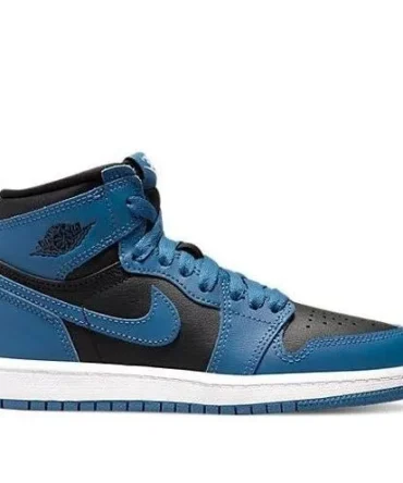 WMNS Nike Air Jordan 1 High Dark Marina Blue Shoes