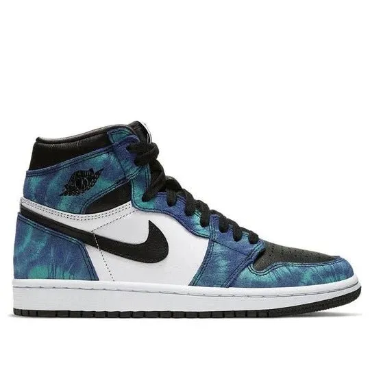 WMNS Nike Air Jordan 1 High Tie Dye Shoes