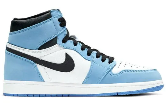 WMNS Nike Air Jordan 1 High University Blue Shoes