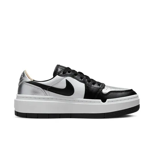 WMNS Nike Air Jordan 1 Low Elevate Silver Toe Shoes