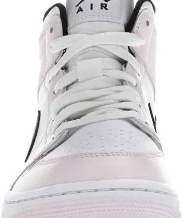 WMNS Nike Air Jordan 1 Mid Barely Rose Shoes