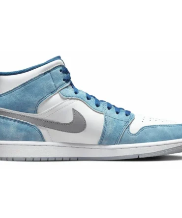 WMNS Nike Air Jordan 1 Mid French Blue Shoes