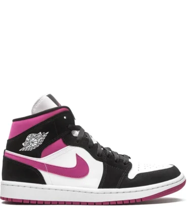 WMNS Nike Air Jordan 1 Mid Magenta Shoes