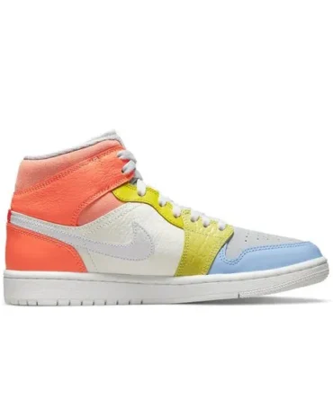 WMNS Nike Air Jordan 1 Mid To My First Coach Shoes