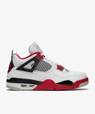 WMNS Nike Air Jordan 4 Fire Red Shoes
